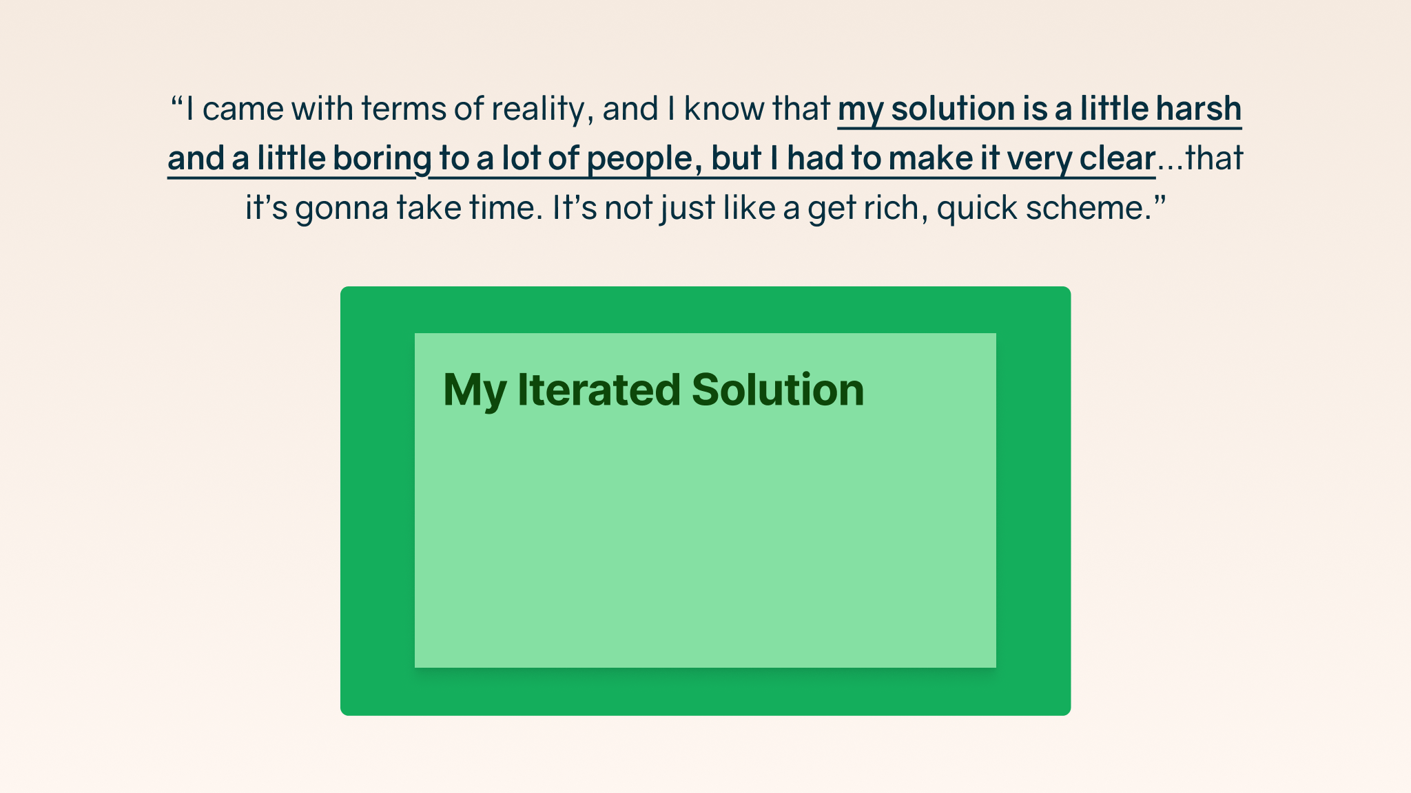 Co-Led participants' feeling about the process