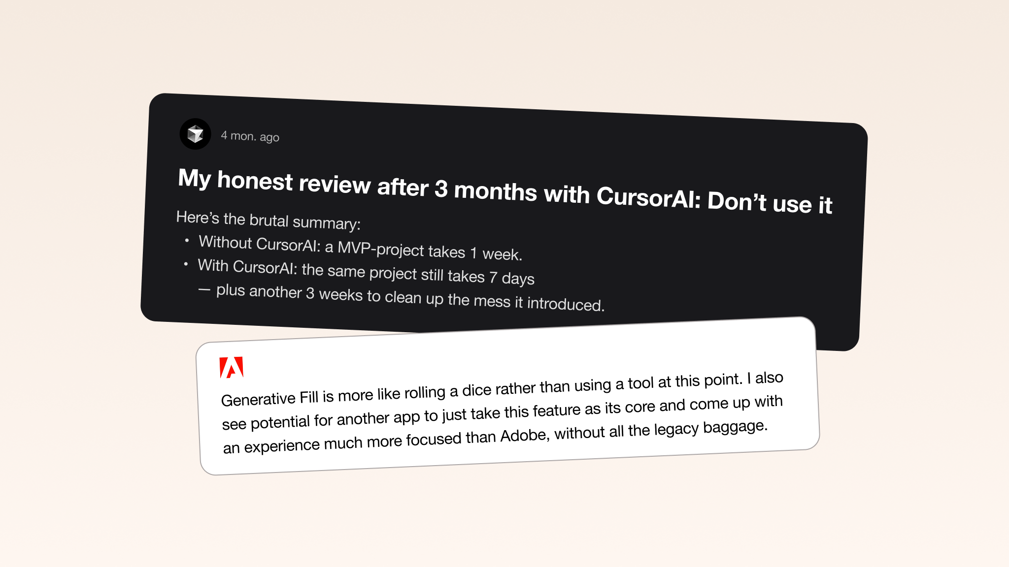 Criticisms about creative AI tools